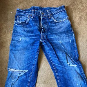 Levis 501 Vintage LVC 1947 Jeans Selvedge